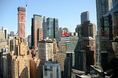 29 One57 Being Built, Carnegie Hall Tower, CitySpire Center, 810 7th Ave From Mandarin Oriental Lobby Bar New York Columbus Circle